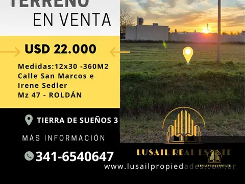 Terreno en Venta en Roldan, San Lorenzo