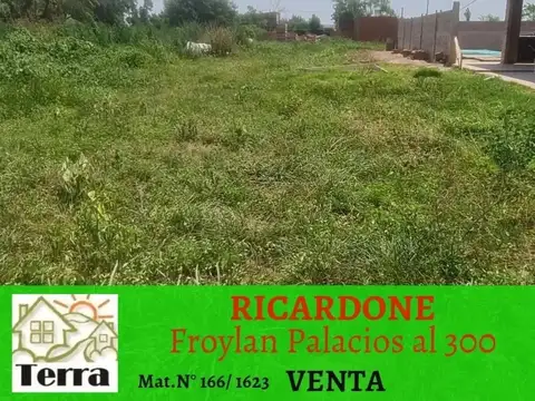Terreno en Venta en Ricardone, San Lorenzo