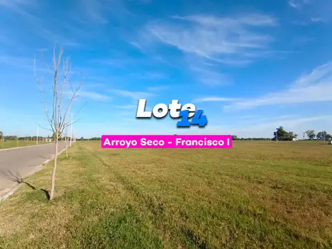 Terreno en Venta en Arroyo Seco, Rosario