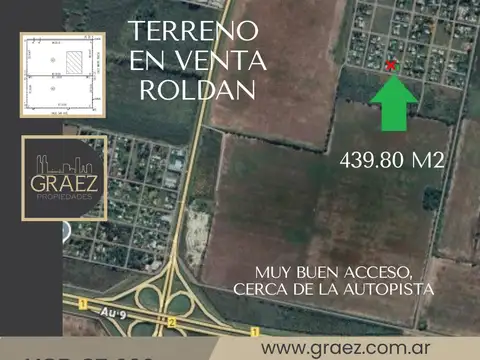 Terreno en Venta en Bosque Azul, Roldan