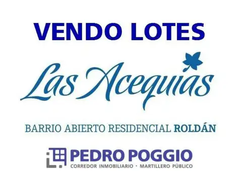 Terreno en Venta en Las Acequias Del Aire, Roldan
