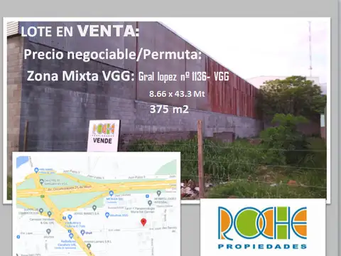 Terreno en Venta en Villa Gobernador Galvez, Rosario