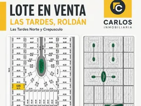 Terreno en Venta en Las Tardes, Roldan