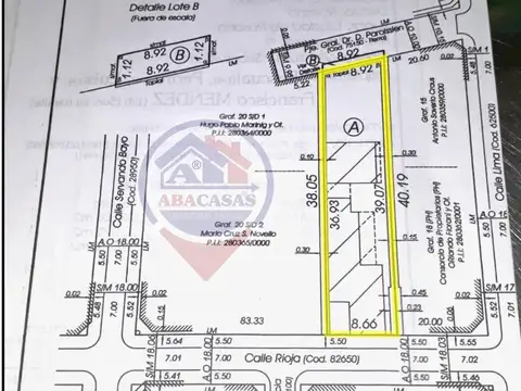 Terreno en Venta en Centro, Rosario