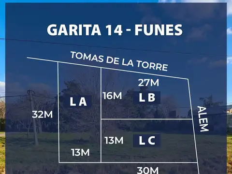 Terreno en Venta en Funes, Rosario