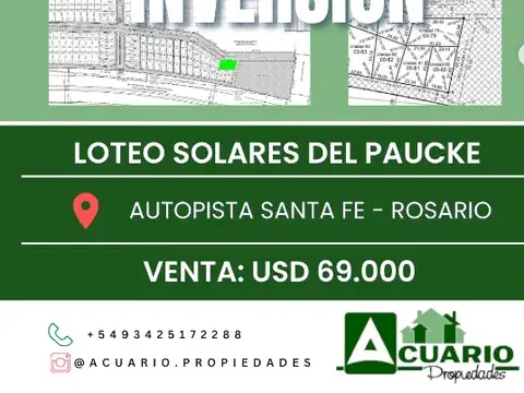 Terreno en Venta en Santa Fe, La Capital
