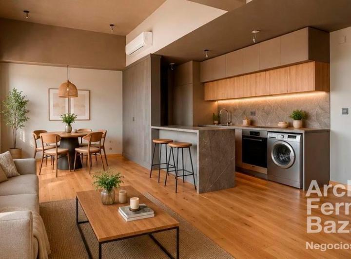 Departamento · 61m² · 2 Ambientes · 1 Cochera