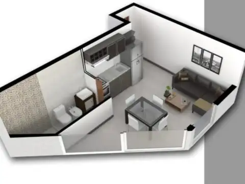 Departamento en Venta en Alberdi, Rosario