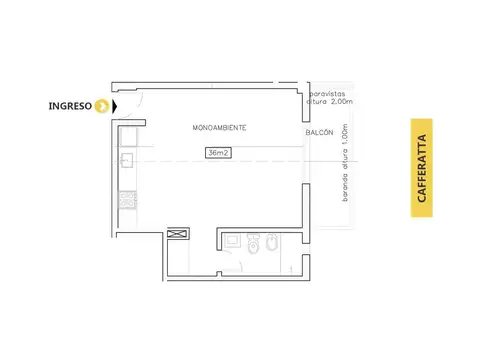 Departamento en Venta en Luis Agote, Rosario