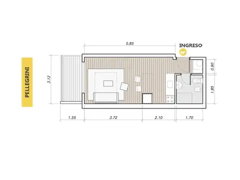 Departamento en Venta en Echesortu, Rosario