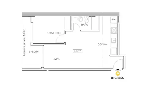 Departamento en Venta en Luis Agote, Rosario