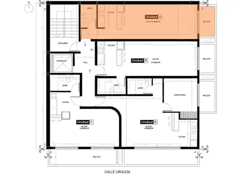 Departamento en Venta en Luis Agote, Rosario