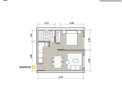 Departamento en Venta en Echesortu, Rosario