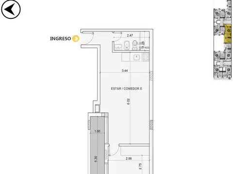 Departamento en Venta en Centro, Rosario