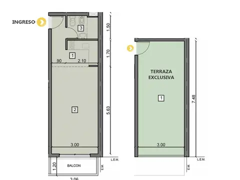 Departamento en Venta en Nuestra Señora De Lourdes, Rosario