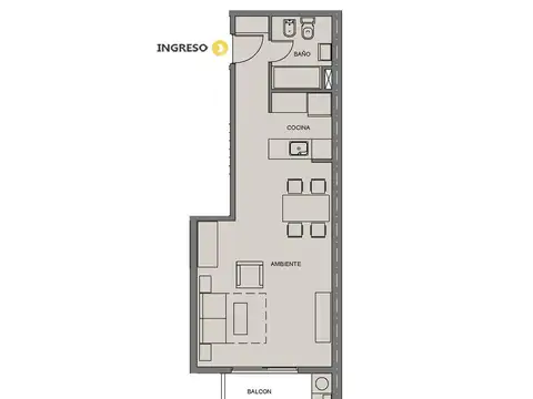 Departamento en Venta en Luis Agote, Rosario