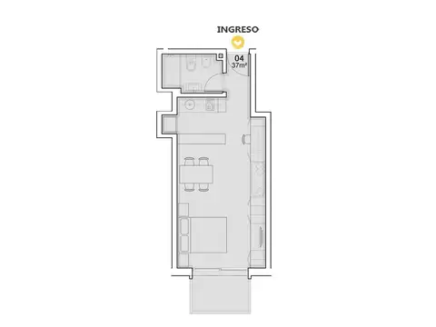 Departamento en Venta en Luis Agote, Rosario