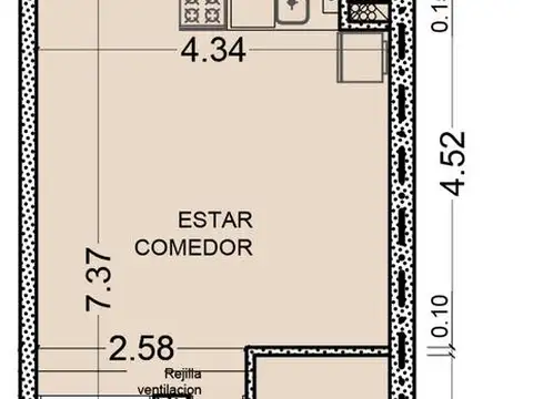 Departamento en Venta en Centro, Rosario