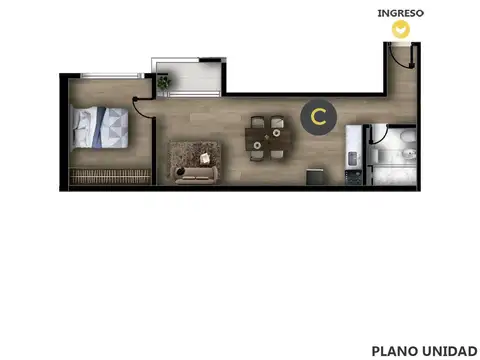 Departamento en Venta en Centro, Rosario