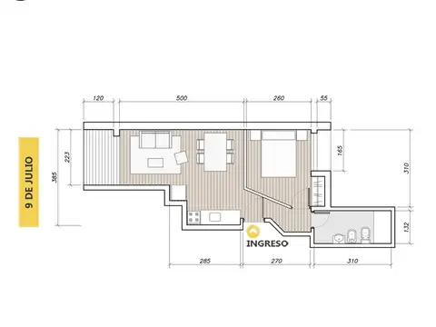 Departamento en Venta en Centro, Rosario