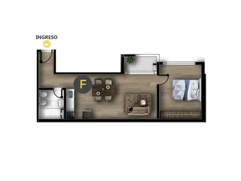 Departamento en Venta en Centro, Rosario
