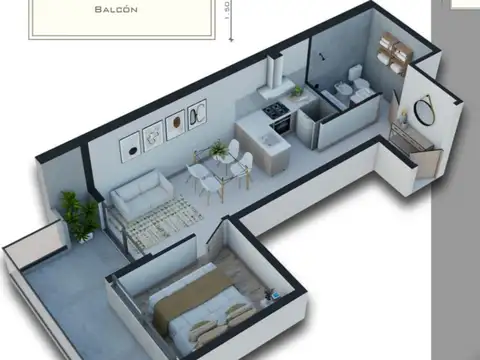 Departamento en Venta en Pichincha, Rosario