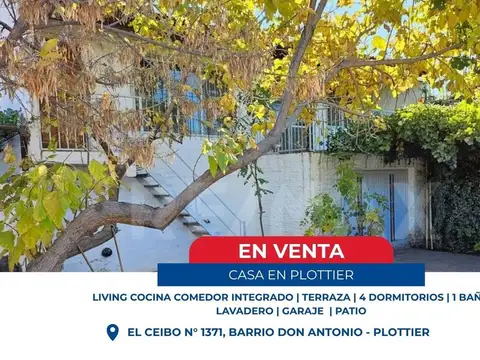 Casa en Venta en Plottier, Confluencia