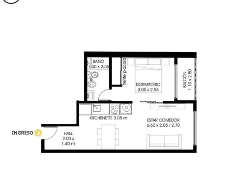 Departamento en Venta en Centro, Rosario