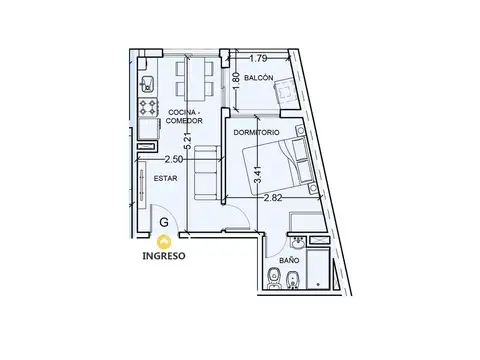 Departamento en Venta en Centro, Rosario