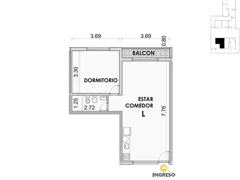 Departamento en Venta en Centro, Rosario