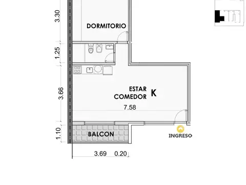 Departamento en Venta en Centro, Rosario