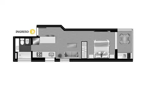 Departamento en Venta en Centro, Rosario