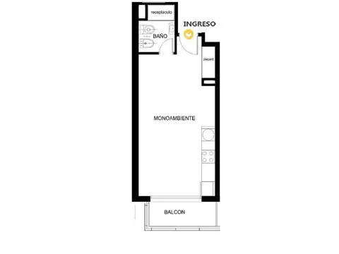 Departamento en Venta en Centro, Rosario
