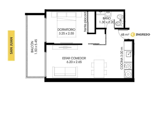 Departamento en Venta en Centro, Rosario