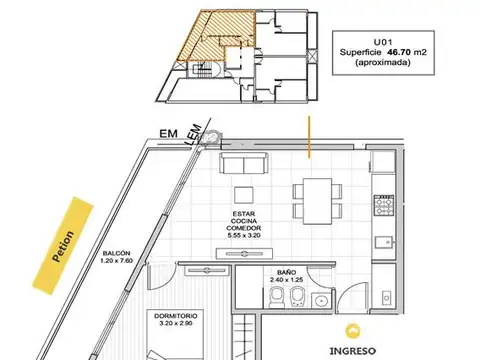 Departamento en Venta en Remedios de Escalada de San Martín, Rosario