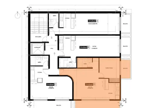 Departamento en Venta en Luis Agote, Rosario