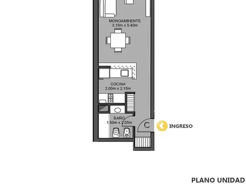 Departamento en Venta en Nuestra Señora De Lourdes, Rosario