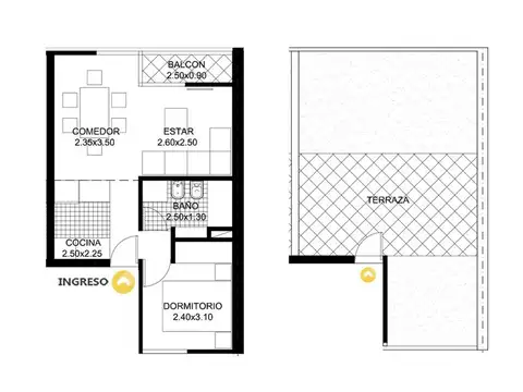 Departamento en Venta en Echesortu, Rosario