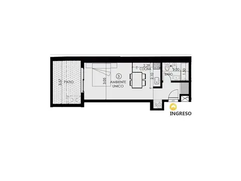 Departamento en Venta en Nuestra Señora De Lourdes, Rosario