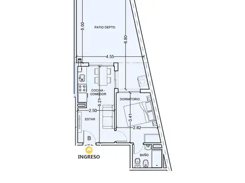 Departamento en Venta en Centro, Rosario