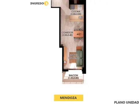 Departamento en Venta en Centro, Rosario