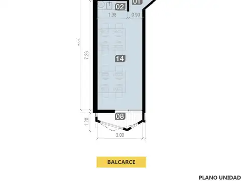 Departamento en Venta en Centro, Rosario