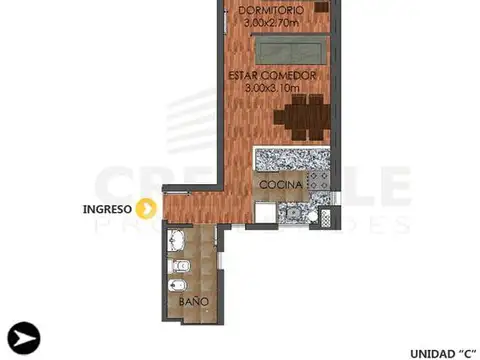 Departamento en Venta en Rosario, Santa Fe