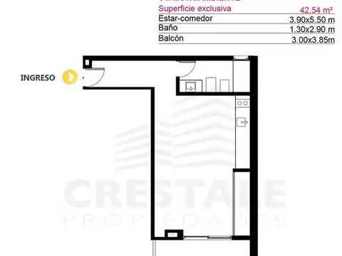 Departamento en Venta en Centro, Rosario