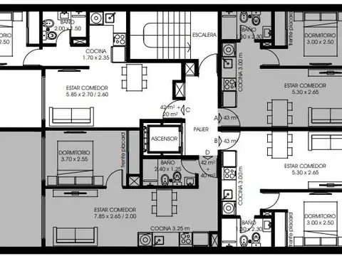 Departamento en Venta en Centro, Rosario