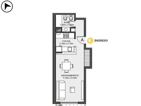 Departamento en Venta en Nuestra Señora De Lourdes, Rosario