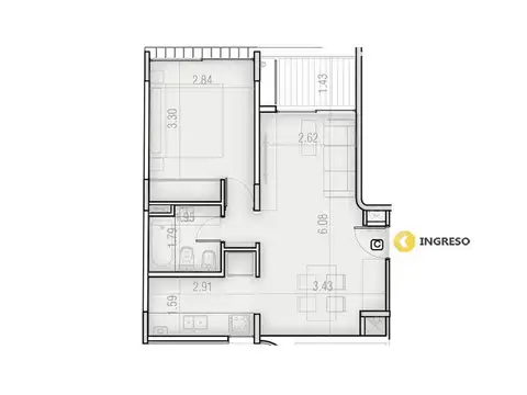 Departamento en Venta en Centro, Rosario