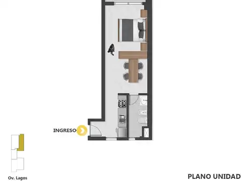 Departamento en Venta en Nuestra Señora De Lourdes, Rosario