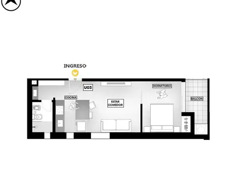 Departamento en Venta en Centro, Rosario
