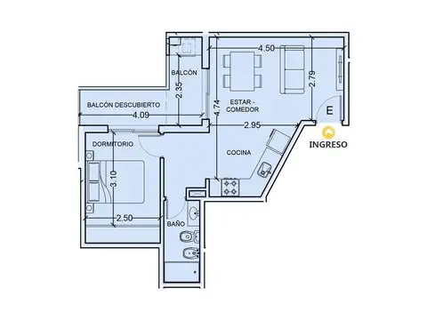 Departamento en Venta en Centro, Rosario